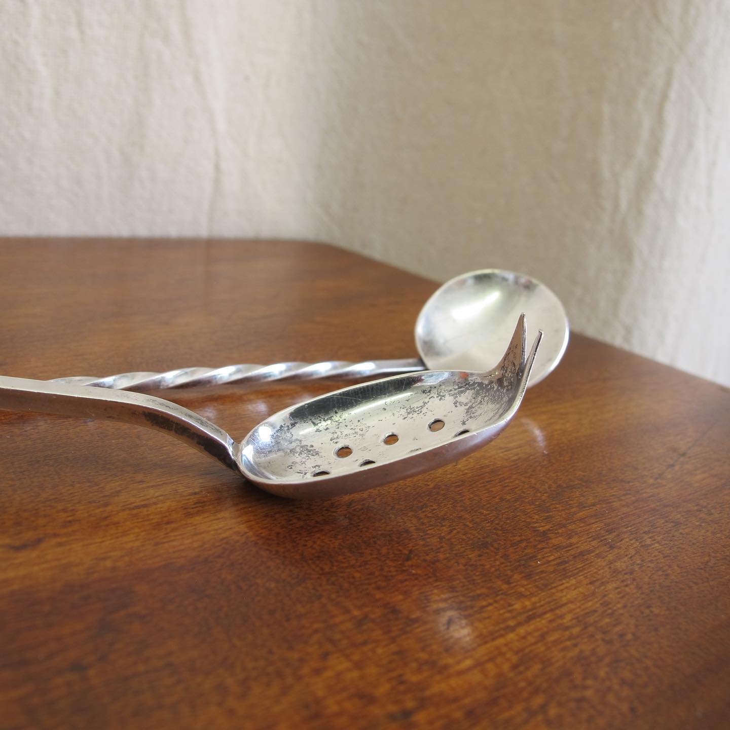Early cocktail implements in sterling silver, by Black, Starr & Gorham, c. 1920
