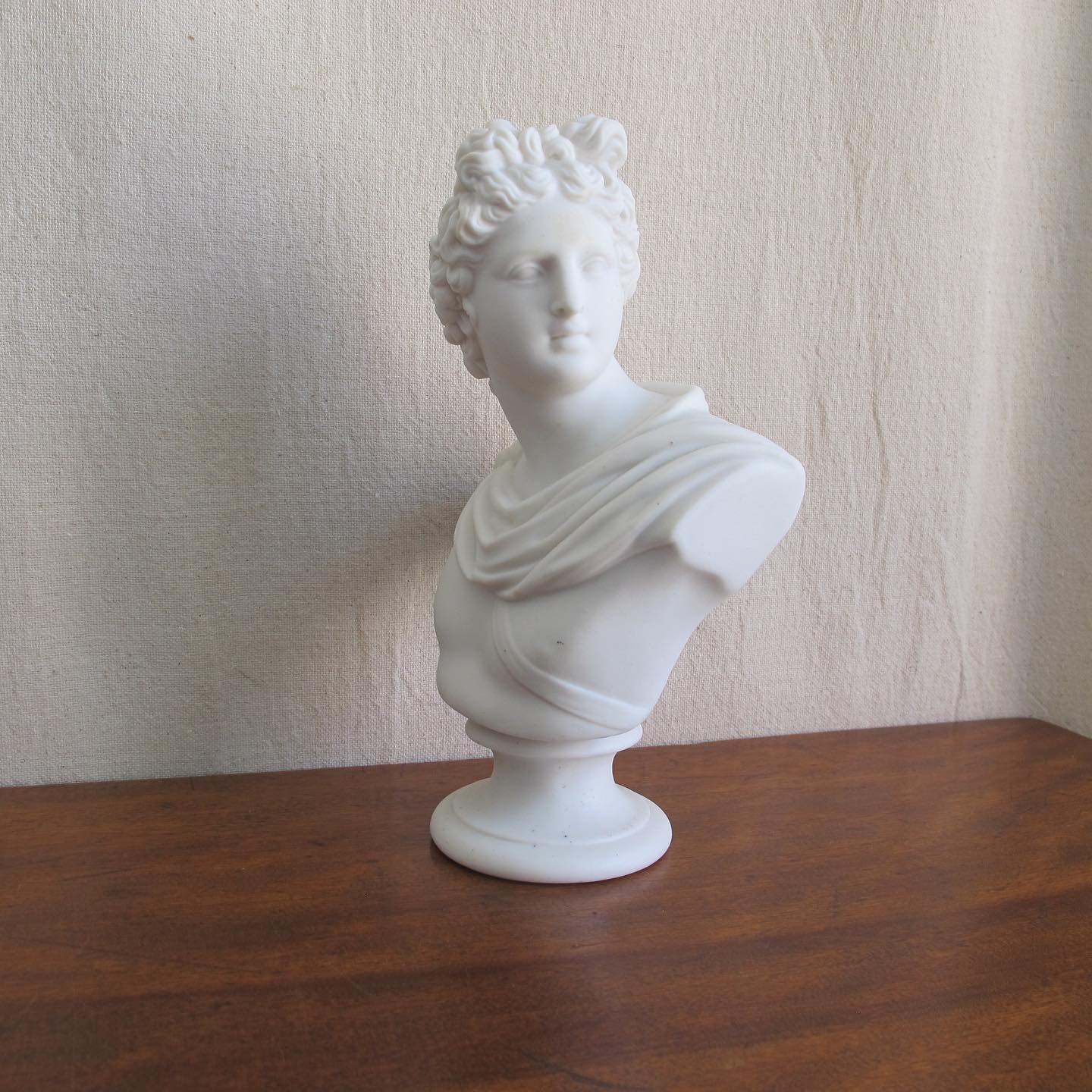 Apollo Belvedere Parian Grand Tour antique bust