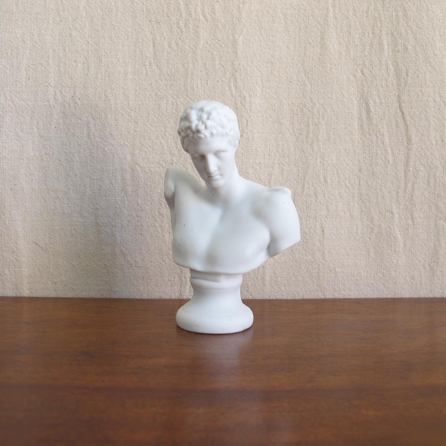 ON HOLD -- Hermes Parian / bisque Grand Tour antique bust