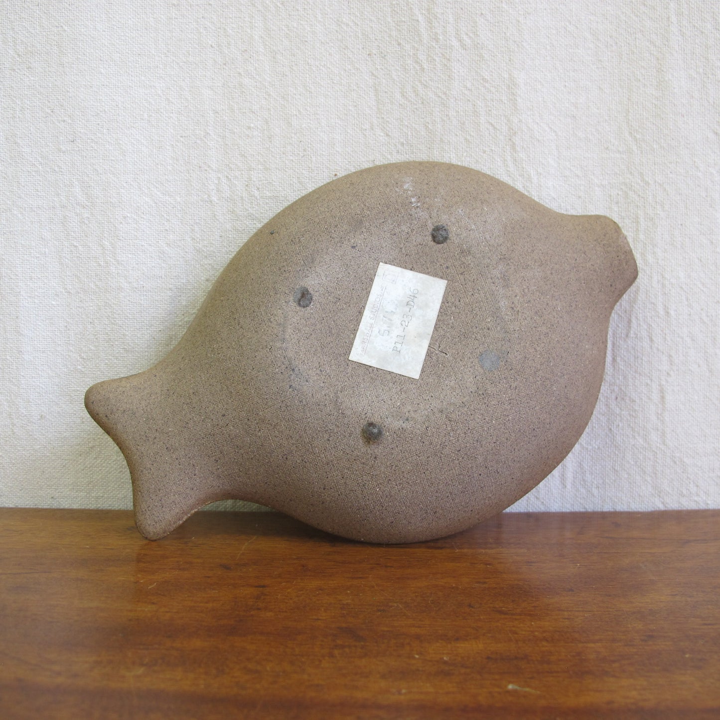 Marshall Studios Gordon and Jane Martz art pottery fish-form plate, c. 1950 1960