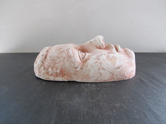 Plaster Head Artist Model Death Mask Look 1950s