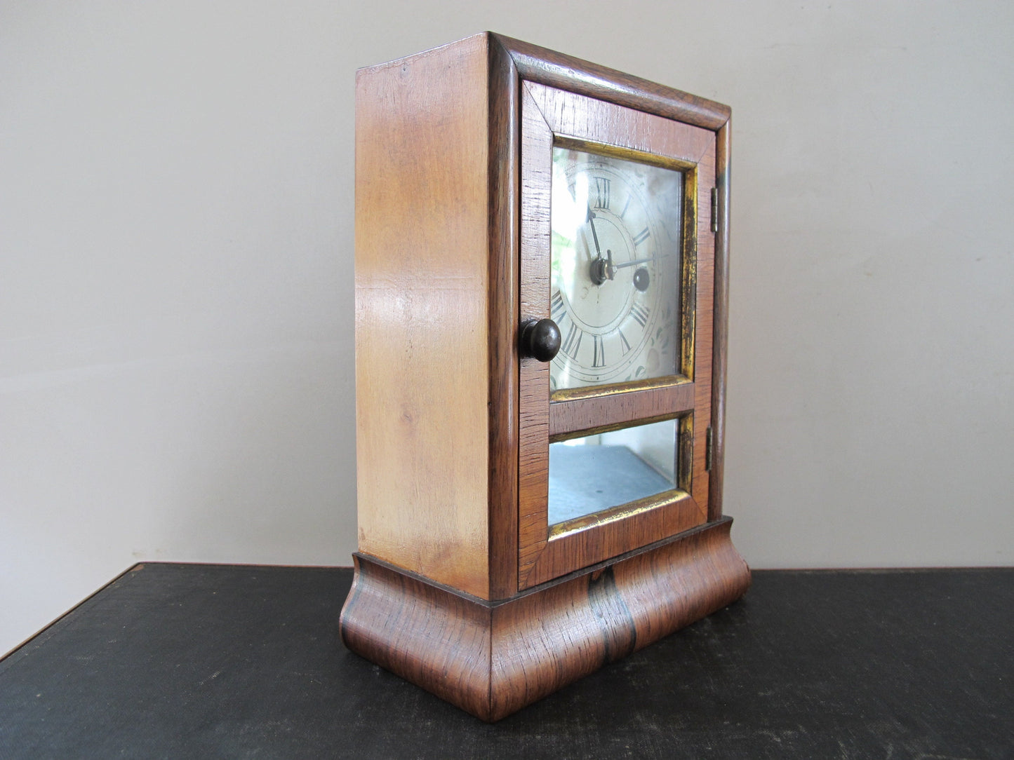 Clock Seth Thomas Miniature Mantle Clock Diminutive 1830s 1840s Rosewo –  Nick Haus